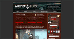Desktop Screenshot of blog.wolfire.com
