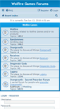 Mobile Screenshot of forums.wolfire.com